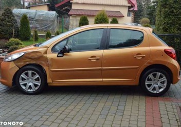 Wahacz tylny lewy Peugeot 207 FL